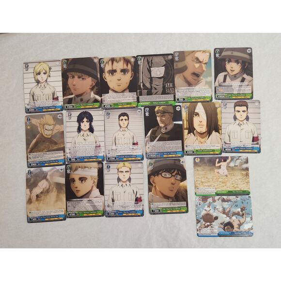 Final Fantasy TCG 48 Cards And Attack On Titan 18 Cards Lot NM Pre-owned - Picture 2 of 4